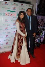 Drr Sunita Dube With Mohammad Azharuddin at Medscape Awards on 25th June 2015